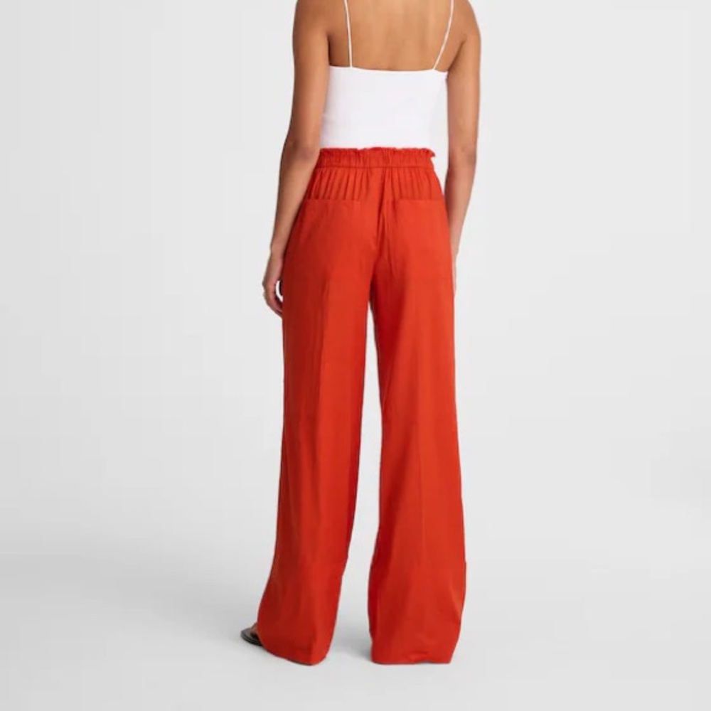 NWT / Madewell Raw-Edge Drawstring Pant - Picture 4 of 11